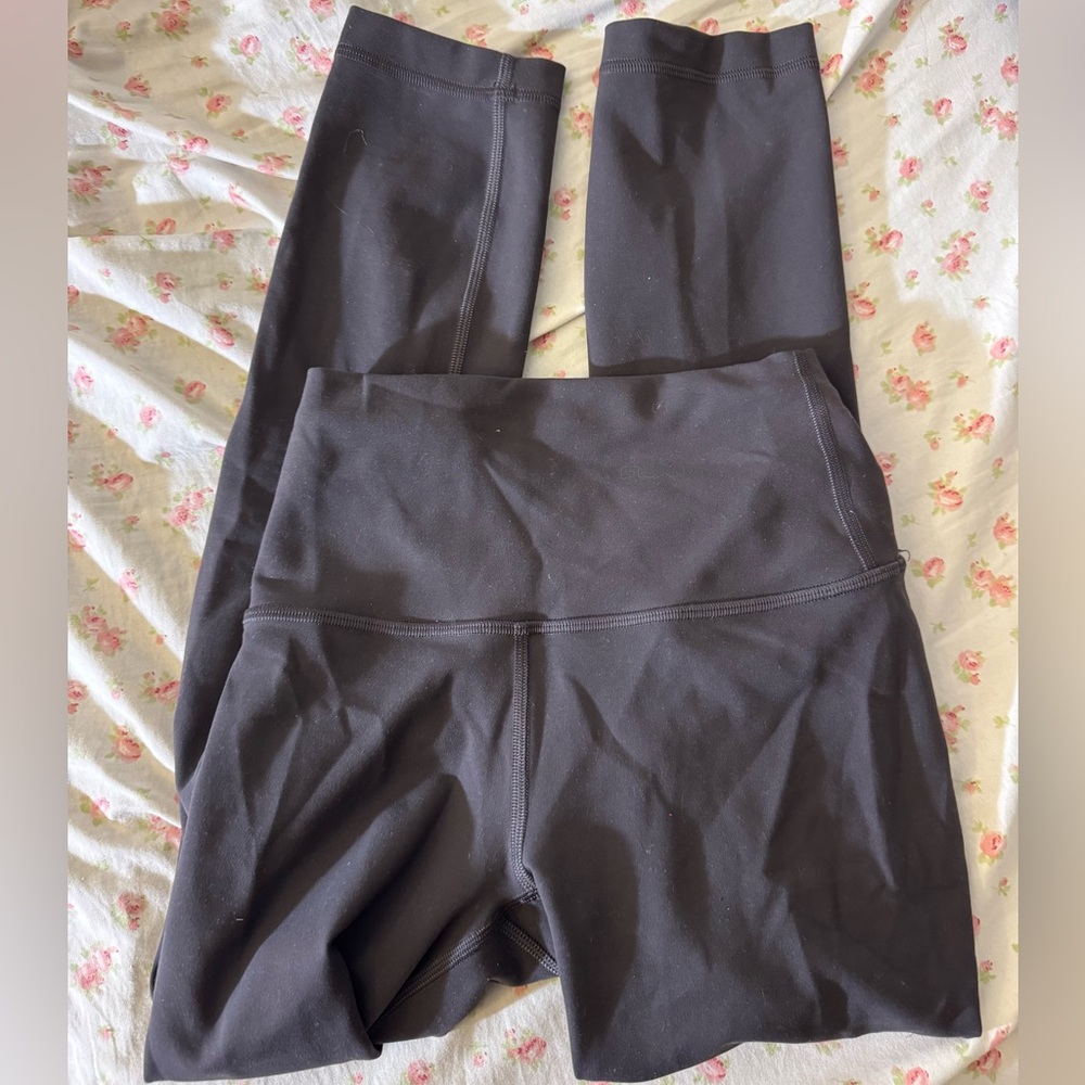 lululemon graphite crop 23 inch wunder train leggings